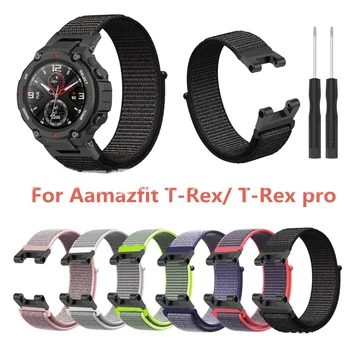 Nailon Aas Rihma Amazfit T-REX 2 Smart Watchband Hingav Käevõru Xiaomi Huami Amazfit T-Rex/T-Rex Pro 2 Randme Correa 2