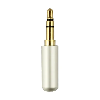 3,5 mm 3 Masti Stereo Jack 3 Pin Stereo Male kullatud Kõrvaklappide Remont Jack Adapter, Metall, Sulam, Audio Juhe Joota Pistiku 2