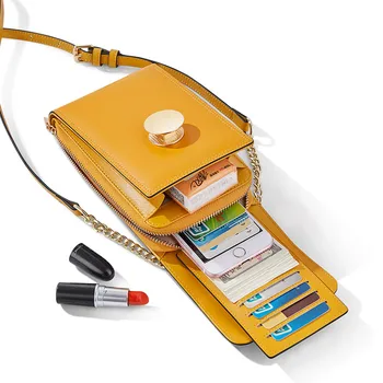 WILLIAMPOLO luksus Naiste mood kott, Käekotid jms tooted nahast 2020 Multi-funktsionaalne rahakott, Telefon bagultra-õhuke mini lihtne disain 3