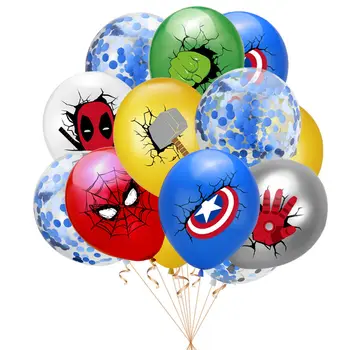 10tk 12inch Disney Super Kangelane Spiderman Õhupalli Lateks Õhupallid Kids Sünnipäeva Kaunistamiseks Beebi Dušš Õhupallid Spider Mänguasjad 3