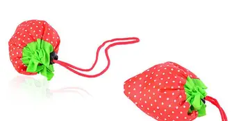 Maasika muna kingikoti isiku kasuks kotid Kodu Hoidmine Organisatsiooni kotte tassima Kokkupandav Eco Korduvkasutatav ostukott 3