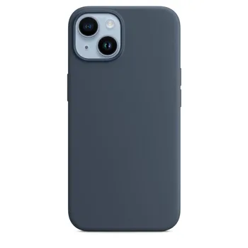 Algne Vedela Silikooniga Juhul iPhone 14 Pro Max 14 Pluss 14Pro 14Plus Kate Apple Magsafe Toetada Traadita Magnet Laadimine 3