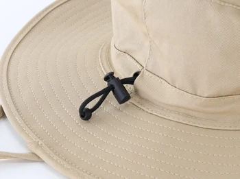 Connectyle Meeste-Naiste Boonie Päike Müts Laia Ääreni Reguleeritav Hingav Puuvillane Safari Müts, mille Rihm UV-Kaitse Väljas Mütsid 3