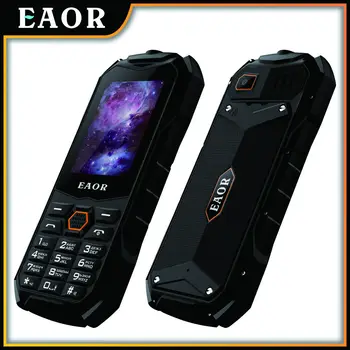EAOR 2G Slim Karm Telefon IP68 Veekindel Väljas Klaviatuur Telefonid 2000mAh Suur Aku Kaksik-SIM-Funktsiooni Telefoni Pimestavad Tõrvik 3