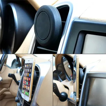 360 Kraadi Universaalne Magnetilise Toe mobiiltelefoni Auto Kriips Omanik Seista Mount For iPhone 4 5 6 Samsung ja LG 3