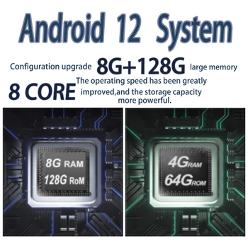 8.8 Tolline Android 12 Auto Tarvikud Benz C-Klass W204 2011-2014 NTG Multimeedia Mängija Carplay Video, Raadio-Auto Monitorid 3