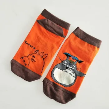 Totoro Sokk Naiste Sokid Hayao Miyazaki Filmi Puuvill Koomiks Anime Naljakas Uudsus Vabaaja Mugav Fashion Populaarne Calcetines 3