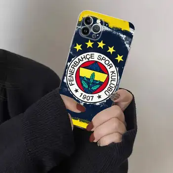 Türgi Fenerbahce Jalgpalli Telefon Case For iPhone 14 11 12 13 Mini Pro XS Max Katte 6 7 8 Plus X-XR SE 2020 Funda Kest 3