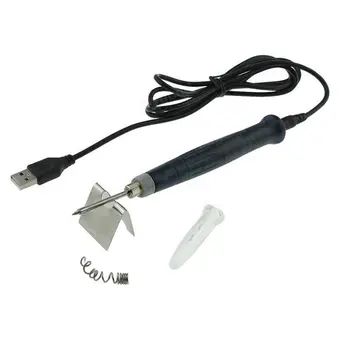 Mini Kaasaskantav USB 5V 8W Elektri Jõul jootekolb Pen/Tip Touch Lüliti Reguleeritav Elektriline jootekolb Vahendid 3