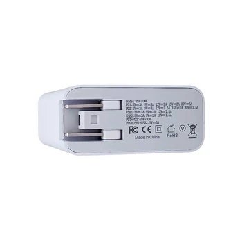100W 4 Port GaN USB-C Type-C toiteplokk PD3.0 87W/65W/45W/20W Kiire Laadija Macbook Pro SAMSUNG S22 Ultra S21+ Lisa 20 10+ 3