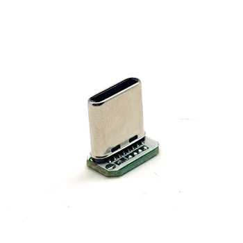 5-10tk Micro-USB-Pistiku Tüüp C C-TÜÜPI mees vertikaalne mount 16Pin andmed koos PCB pardal USB juhatuse mees 3
