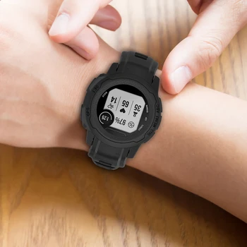 20mm Silikoon Bänd Rihma Garmin Instinkt 2s Smartwatch Asendamine Käevõru Hingav Sport Käepaela Eest Instinkt 2S 4