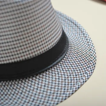 Uus Meeste Müts Fedora Müts, Retro Fashion Jazz Müts Laia Ääreni Müts Paar Müts Summer Pallija Müts Väljas Panama Müts 4