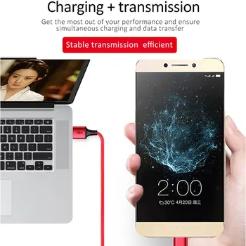 Kiire Laadimine USB-C Tüüpi Laadija Kaabel Huawei P40 Pro Mate 30 P30 Pro Micro-USB Data Transimission pikendusjuhet Samsung S21 4