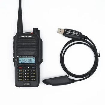 Baofeng USB Programming Cable Juhe, CD-Baofeng UV9R Pluss A58 BF 9700 S58 N9 jne Walkie Talkie UV-9R Plus BF-A58 kahesuunaline Raadio 4