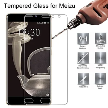 Toughed Screen Protector for Meizu MX6 MX5 MX4 9H HD Karastatud Klaasist kaitseklaas kohta Meizu U20 U10 E2 4