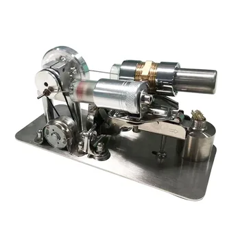 Stirling Mootori Mudel Alkoholiga Lamp Kõrge Temperatuuri Sai Soojusenergia Magnet Generaator Õpetamise Mänguasi 4