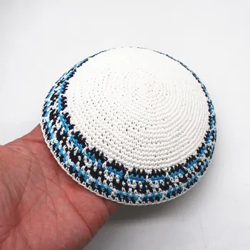 Juudi yarmulke Dome Kippah Jedaica Iisraeli Käsitsi valmistatud Judaica Yamaka Müts Kipot 4