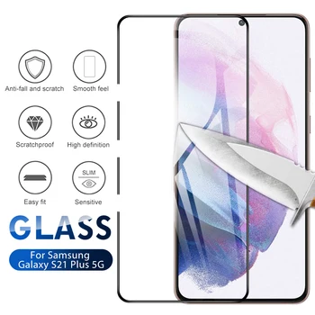 KEYSION Karastatud Klaasist Samsung Galaxy S21 Ultra 5G S21+ Plus Ekraan Kaitsja Telefon Full HD Glass Film Galaxy A52 A72 5G 4