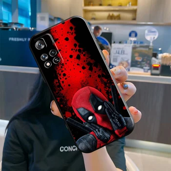 Marvel Deadpool Jaoks Xiaomi Redmi Lisa 11 11T 11S 10 10S 10T 9 9S Pro Redmi 10 9 9T 9A 9C Telefoni Juhul Shell Täieliku Kaitse Coque 4