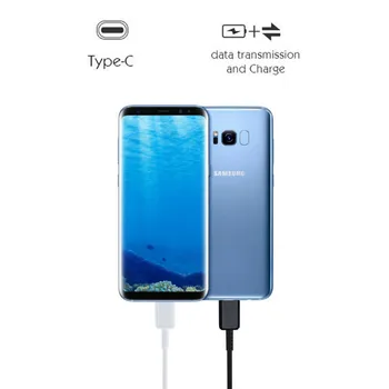 Originaal SAMSUNG 20cm 120cm 150cm USB-C-C Tüüpi Kaabel kiirlaadimine Andmete Line Samsung Galaxy S8 S9 Plus S10 e A5 A7 2017 Lisa 8 4