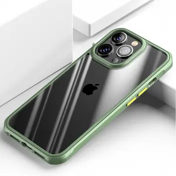 Anti-sügisel Selge Case For iPhone 13 Pro Max 13 Mini Juhul Kõva Plastikust Kate iPhone 13Pro Max iPhone13Cases Coque 4
