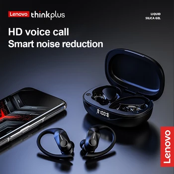 Originaal Lenovo LP75 Traadita Sport Kõrvaklapid Koos Mikrofoniga Bluetooth-5.3 Hi-Fi Stereo High Quality 4