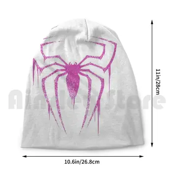 Spider Sümbol ( Roosa Versioon ) Beanies Pullover Ühise Põllumajanduspoliitika Mugav Spider Spidergwen Gwen Stacy Roosa Koomiksid Hämmastav 4