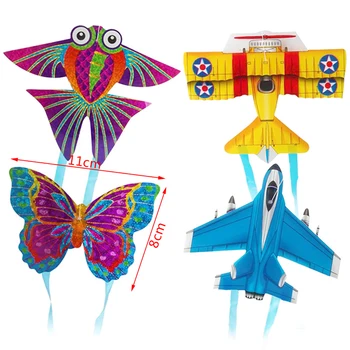 Lohe Lapsed Kaasaskantav Lapsed Väljas Suvi Vanema-lapse Interaktiivne Mänguasi Lennuk Liblikas Dragonfly Putukate Mini Lohe 5