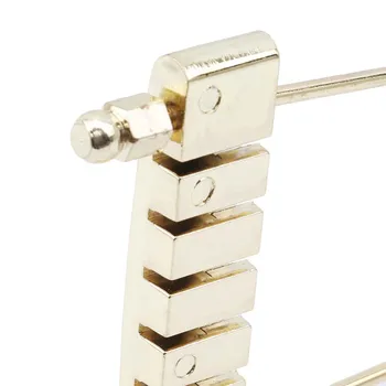 Peen 6 String Metall Elektriline Kitarr Jazz Kitarr Trapets Tailpiece Sadul Silla Komplekt 5