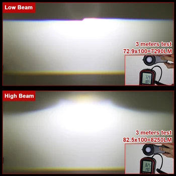 Bi-H4 led Projektor 100W Läätsed Pesuseade 3,0 tolli LED Objektiiv Hella 3R G5 Tuled Auto Auto Tarvikud Moderniseerimiseks DIY Tuning 5