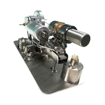 Stirling Mootori Mudel Alkoholiga Lamp Kõrge Temperatuuri Sai Soojusenergia Magnet Generaator Õpetamise Mänguasi 5