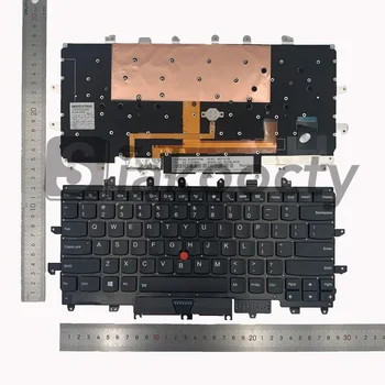 Uus Sülearvuti Klaviatuur Lenovo Thinkpad X1 Carbon 4th Gen 4 SM-i: 20FB 20FC Taustvalgustusega Klaviatuur X1C 2016 USA inglise 5
