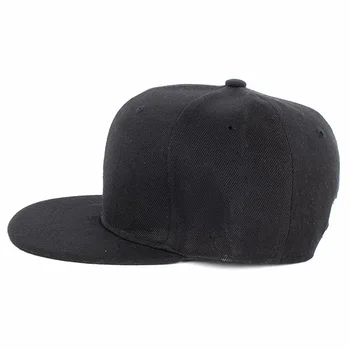 12 Värvi Reguleeritav Mehed Naised Baseball Cap Tahke Hip-Hop Snapback Korter Saavutas Hat Visor 5