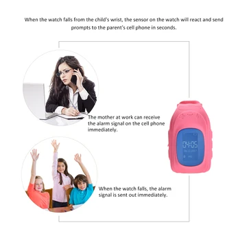 Laste Smart Watch SOS Vaata Telefon Veekindel Smartwatch Lastele LBS GPS-Dual Positioning System Kingitus Poisid Tüdrukud 5