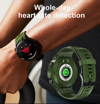 K22 Smart Watch Mehed Bluetooth Kõne Kohandatud Vaadata 1.28 tolline IPS Nägu Smartwatch Aku 400Mah Sport Watchs Vs T-Rex Pro Meestele 5