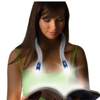 Raamat Tuled Vabad LED-Kaela Kerge Raamatu Lugemine Lamp Öösel Taskulamp, Telkimine Valgus, Led Kaela Lugemine Kerge Loominguline Töö Kerge 5