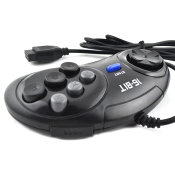 Uus MD SEGA mäng draiverid 16bit Sega Genesis Mäng Töötleja 9 Augud Sega Joypad Mäng Tarvikud 2 Tk 5